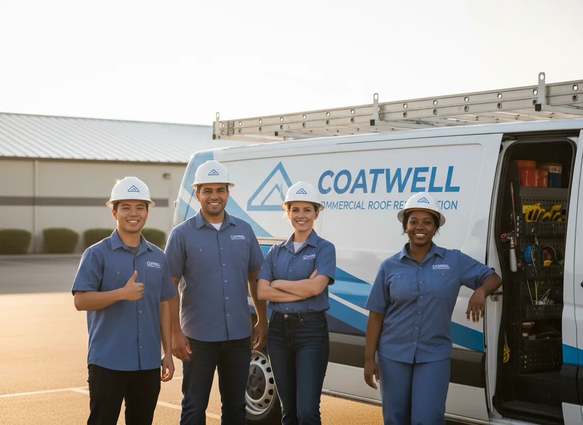 Commercial roof coating company in Gresham, SC